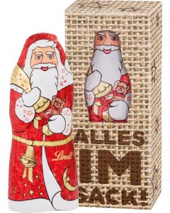 Lindt Weihnachtsmann 10 g in Werbebox - inkl. Druck
