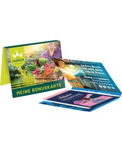 Werbekarte Midi - Inhalt nach Wahl - inkl. Druck