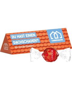 Werbeprisma Lindt Lindor Milchkugeln - inkl. Druck