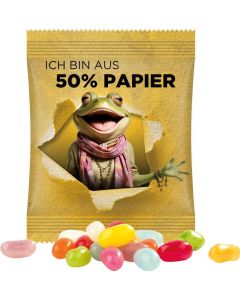 Minitüte 10 g American Style Jelly Beans - Folie nach Wahl- inkl. Druck