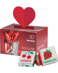 Geschenkbox Mini Herz - Inhalt nach Wahl - inkl. Druck