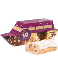 3D Präsent Schiff Weihnachten - Inhalt nach Wahl - inkl. Druck