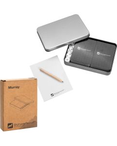 Schwarzwolf outdoor® Murray Reiseset aus Spielkarten, Würfeln und Notizblock mit Stift