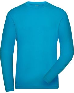 Herren Arbeitsshirt Solid aus Bio Baumwolle, mit UV-Schutz UPF 50+