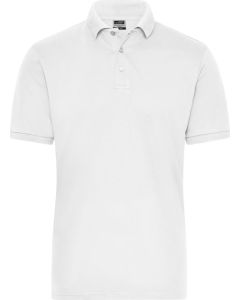 Herren Arbeitspolo Solid aus Bio Baumwolle, mit UV-Schutz UPF 50+