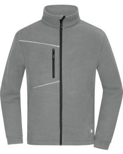 Fleecejacke in Cordoptik