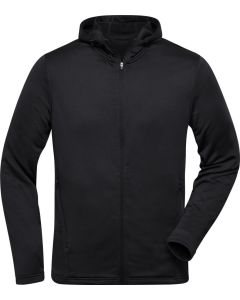 Herren Sport Kapuzenjacke Zip aus recycelten Polyester