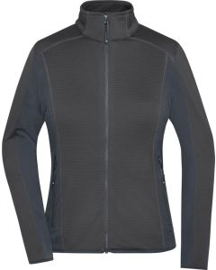Damen Struktur Fleecejacke
