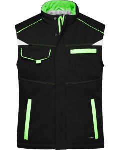Arbeits Softshellweste Color gefüttert