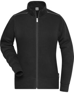 Damen Workwear Sweatjacke Solid