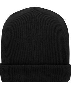 Weich gestrickte Wintermütze