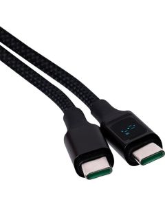 METER 100W Ladekabel mit Display