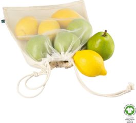 Obst- und Gemüsebeutel Food Bag Eva Fairtrade als Werbeartikel