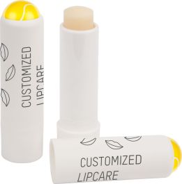 Lippenpflegestift Lipcare 3D Tennis als Werbeartikel