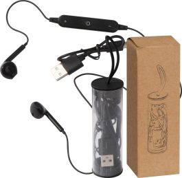 Bluetooth Kopfhörer mit Lautstärkeregulierung, 30822 als Werbeartikel