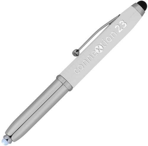 Xenon Stylus Kugelschreiber mit LED Licht als Werbeartikel