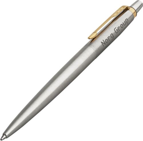 Parker® Edelstahl-Kugelschreiber Jotter als Werbeartikel