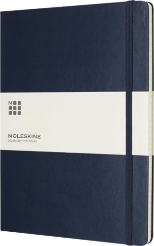 Moleskine Classic Hardcover Notizbuch XL – liniert als Werbeartikel