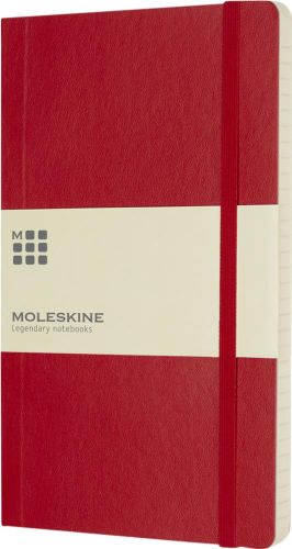 Moleskine Classic Softcover Notizbuch L – liniert als Werbeartikel