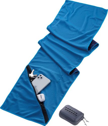 TROIKA Fitness-Handtuch Schwitzableiter Cooling Towel