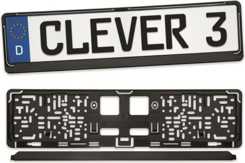 Kennzeichen-Verstärker Clever 3 als Werbeartikel