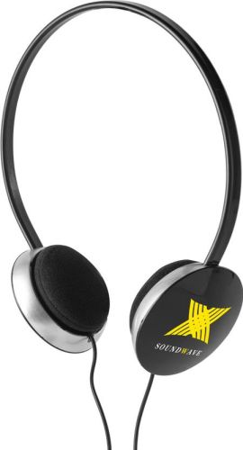 Verstellbare Kopfhörer aus ABS Volta als Werbeartikel
