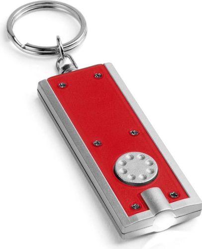 Schlüsselanhänger Noho mit LED als Werbeartikel