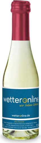 Promo Secco Piccolo – Flasche klar, 0,2 l als Werbeartikel