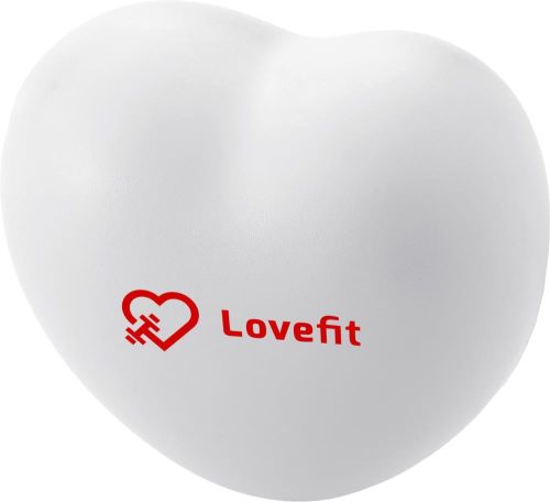 Herzförmiger Antistress Ball als Werbeartikel