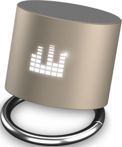Antibakterieller Lautsprecher Ring S26 mit Leuchtlogo SCX.design