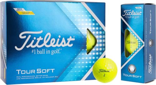 Golfball Titleist Tour Soft - inkl. Druck als Werbeartikel