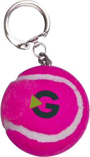 Tennisball-Schlüsselanhänger - inkl. Digital Druck als Werbeartikel