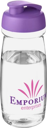 H2O Active® Pulse 600 ml Sportflasche mit Klappdeckel als Werbeartikel