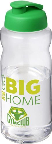 H2O Active® Big Base 1L Sportflasche mit Klappdeckel als Werbeartikel