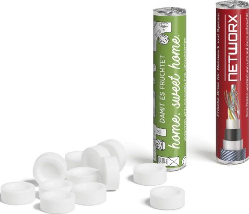 Pfefferminzrolle mit 12 Tabletten - inkl. Druck als Werbeartikel