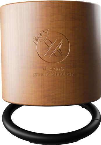 SCX.design S27 3 W Lautsprecher Ring aus Holz als Werbeartikel