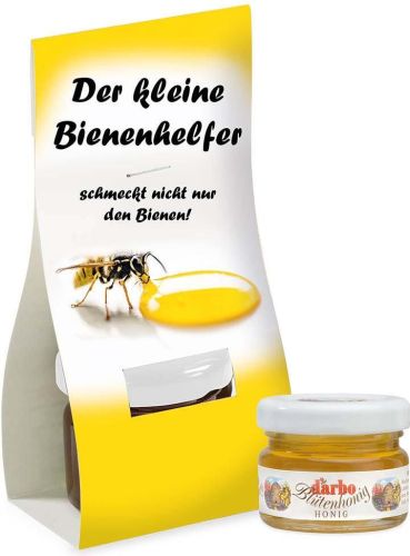 Honig in Überreichverpackung - inkl. Werbedruck als Werbeartikel