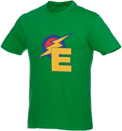 Herren T-Shirt Heros mit 2-Tage-Logodruck als Werbeartikel