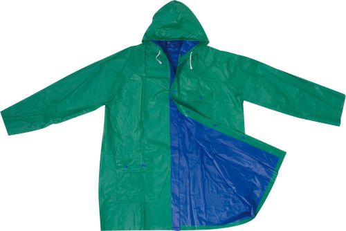 Zweifarbige phthalatfreie Wende Regenjacke aus PVC, 49205 als Werbeartikel