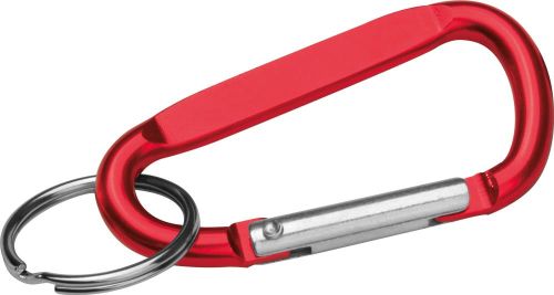 Schlüsselanhänger mit Karabinerhaken, 91164 als Werbeartikel