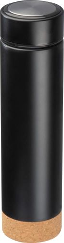 Vakuum Edelstahlflasche mit Teesieb, 450ml, 62142 als Werbeartikel