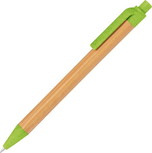 Kugelschreiber aus Weizenstroh und Bambus, 13211 als Werbeartikel