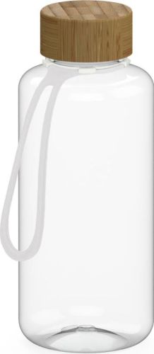 Trinkflasche Natural, 1,0 l, inkl. Strap als Werbeartikel