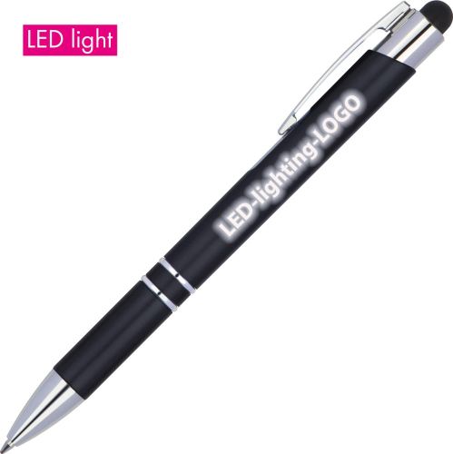 LED Kugelschreiber World, 0892 als Werbeartikel