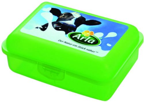 Snack Box Uno mit IMLabel als Werbeartikel