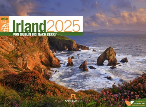 Kalender Irland ReiseLust 2024 als Werbeartikel