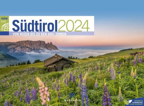 Kalender Südtirol ReiseLust 2024 als Werbeartikel