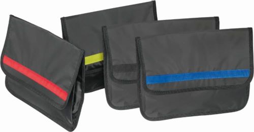 CreativDesign® Wagenpapiertasche NylonBudget schwarz/schwarz als Werbeartikel