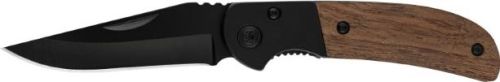 Metmaxx® Taschenmesser Black&WoodCompakt als Werbeartikel