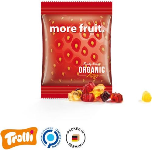 Fruchtsaft Gummibärchen Minitüte 10 g als Werbeartikel